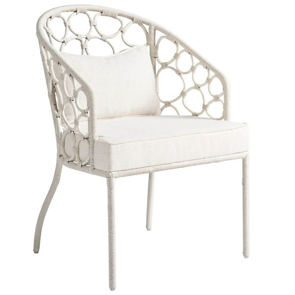 Chaise a Manger Galet, Sel de Mer, Lot de 2