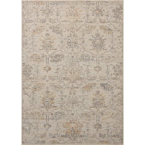 Tapis Milena MLE-07 Loloi, Ivoire/Granit