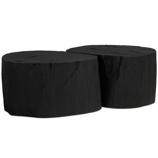 Tables Gigognes Rh?ne, Noir