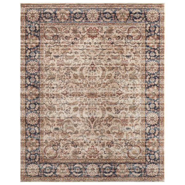 Tapis Pearson 39SEF Feizy, Ivoire/Multicolore
