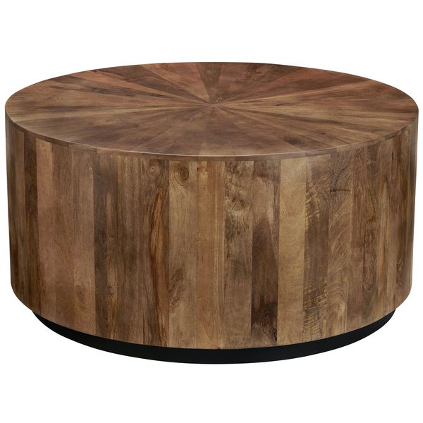 Table basse Tambour Hudson, Naturel