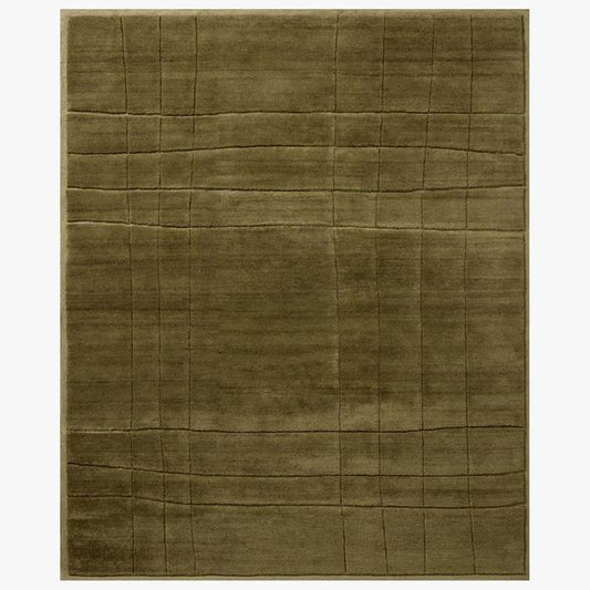 Tapis Bracken BKN-02 Leanne Ford ¡Á Loloi, Mousse/Olive