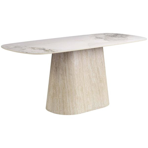 Table a Manger Nooka, Blanc
