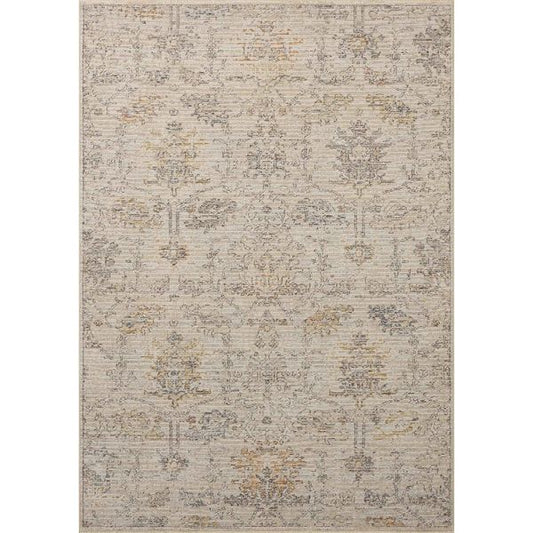 Tapis Milena MLE-07 Loloi, Ivoire/Granit